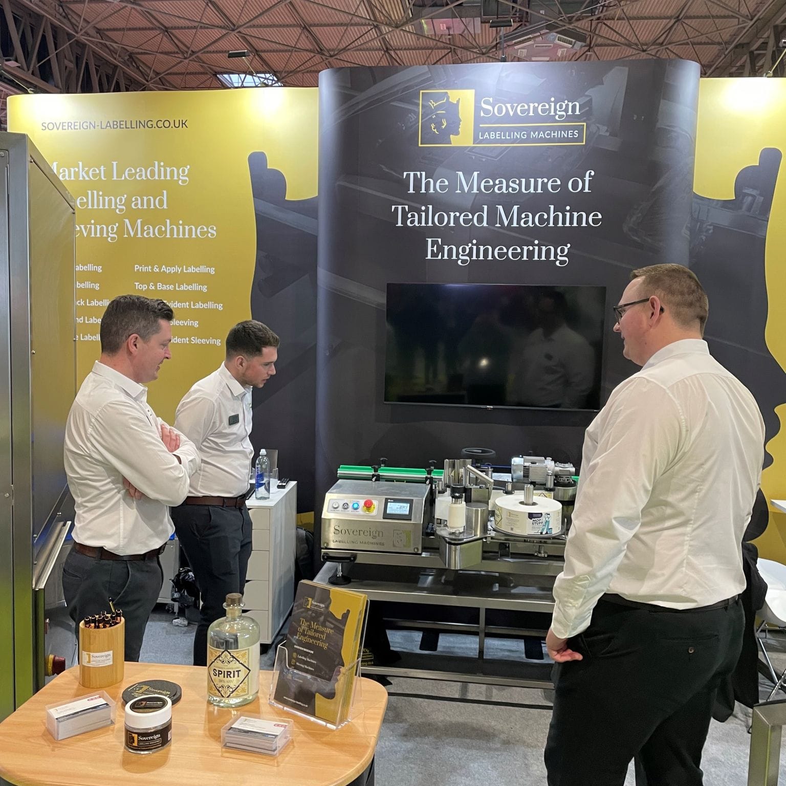 Sovereign Labelling Machines at Packaging Innovations & Empack 2025