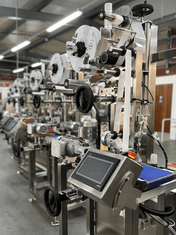 Sovereign Labelling Machines bespoke labelling line