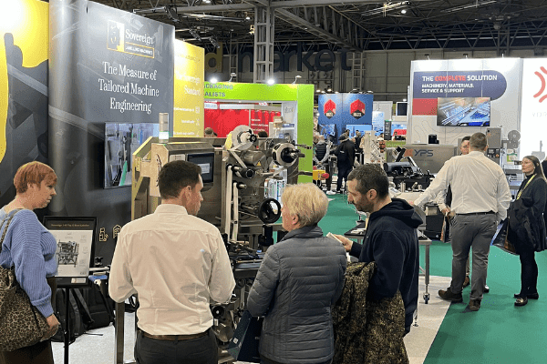 The Sovereign Labelling Machines stand at Packaging Innovations & Empack 2026