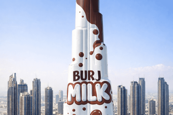 Shrink wrapped Burj Khalifa